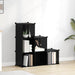 Organizator cub de depozitare, 6 cuburi, negru, PP - WALTI WALTI
