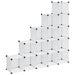 Organizator cub de depozitare, 15 cuburi, transparent, PP - WALTI WALTI