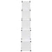Organizator cub de depozitare, 15 cuburi, transparent, PP - WALTI WALTI