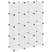 Organizator cub de depozitare, 12 cuburi, transparent, PP - WALTI WALTI