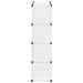 Organizator cub de depozitare, 12 cuburi, transparent, PP - WALTI WALTI