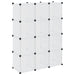 Organizator cub de depozitare, 12 cuburi, transparent, PP - WALTI WALTI