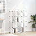 Organizator cub de depozitare, 12 cuburi, transparent, PP - WALTI WALTI
