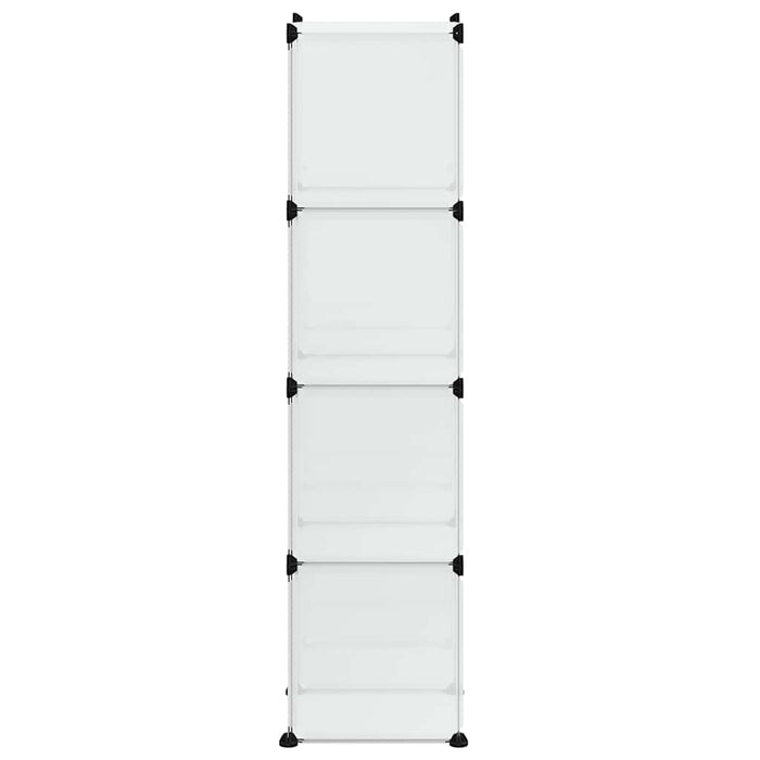 Organizator cub de depozitare, 9 cuburi, transparent, PP - WALTI WALTI