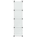 Organizator cub de depozitare, 9 cuburi, transparent, PP - WALTI WALTI