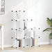 Organizator cub de depozitare, 9 cuburi, transparent, PP - WALTI WALTI