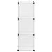 Organizator cub de depozitare, 6 cuburi, transparent, PP - WALTI WALTI