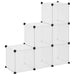 Organizator cub de depozitare, 6 cuburi, transparent, PP - WALTI WALTI