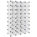 Suport de pantofi, transparent, 93x36,5x140 cm, PP - WALTI WALTI