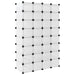 Suport de pantofi, transparent, 93x36,5x140 cm, PP - WALTI WALTI