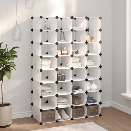 Suport de pantofi, transparent, 93x36,5x140 cm, PP - WALTI WALTI