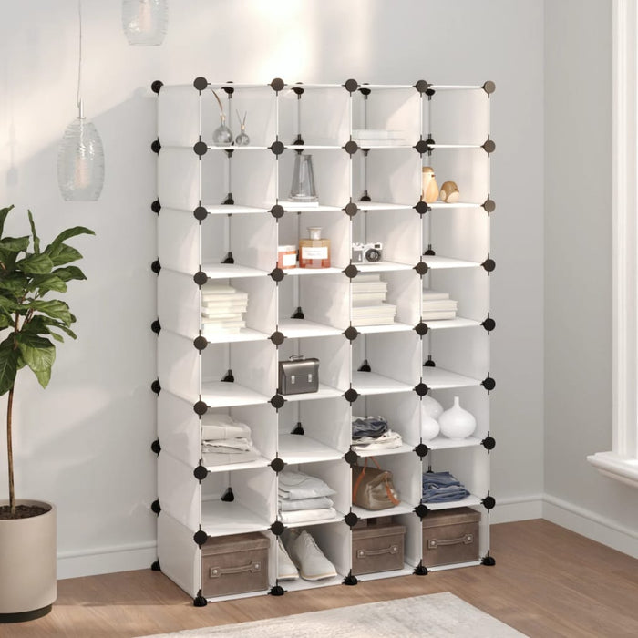 Suport de pantofi, transparent, 93x36,5x140 cm, PP - WALTI WALTI