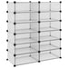 Suport de pantofi, transparent, 94,5x36,5x106 cm, PP - WALTI WALTI