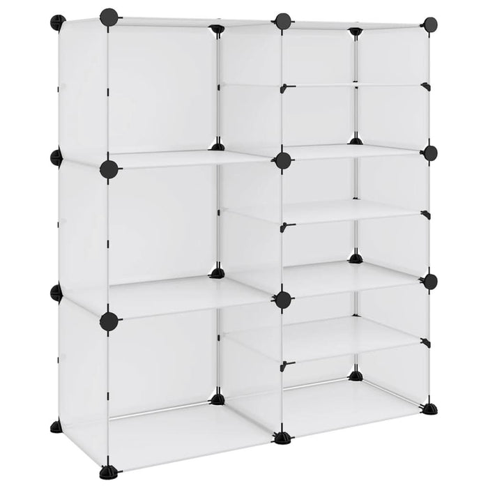 Suport de pantofi, transparent, 84x31,5x93 cm, PP - WALTI WALTI