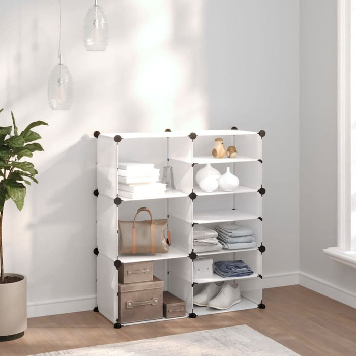 Suport de pantofi, transparent, 84x31,5x93 cm, PP - WALTI WALTI