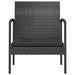 Set mobilier de grădină cu perne, 16 piese, negru, poliratan - WALTI WALTI
