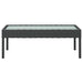 Set mobilier de grădină cu perne, 8 piese, negru, poliratan - WALTI WALTI