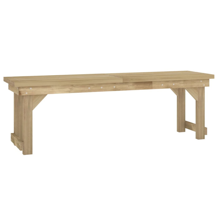 Set mobilier de grădină, 3 piese, lemn de pin tratat - WALTI WALTI