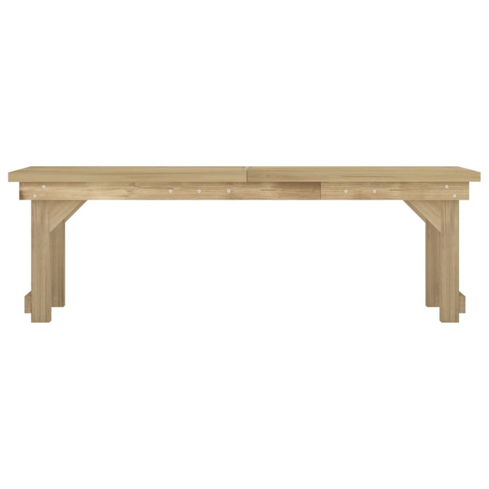 Set mobilier de grădină, 3 piese, lemn de pin tratat - WALTI WALTI