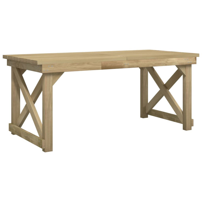 Set mobilier de grădină, 3 piese, lemn de pin tratat - WALTI WALTI