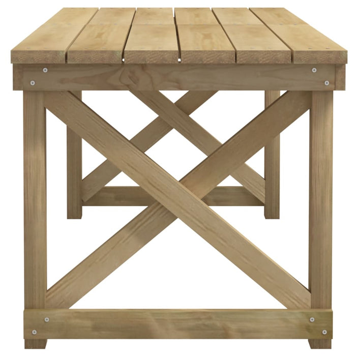Set mobilier de grădină, 3 piese, lemn de pin tratat - WALTI WALTI