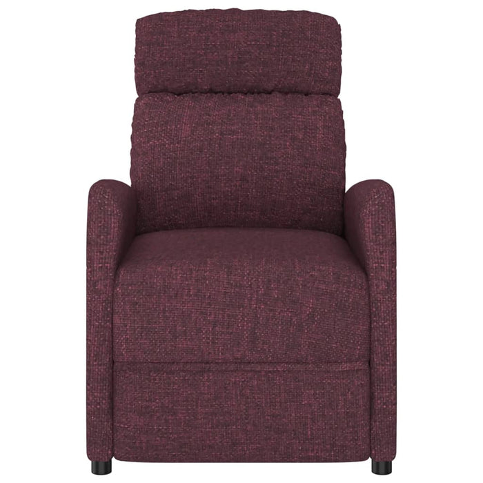 Fotoliu rabatabil, violet, material textil WALTI