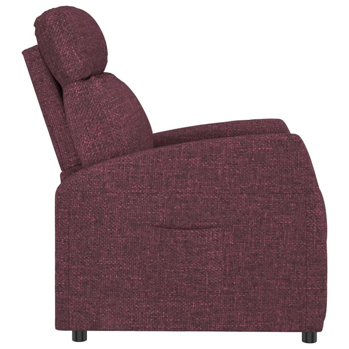 Fotoliu rabatabil, violet, material textil WALTI