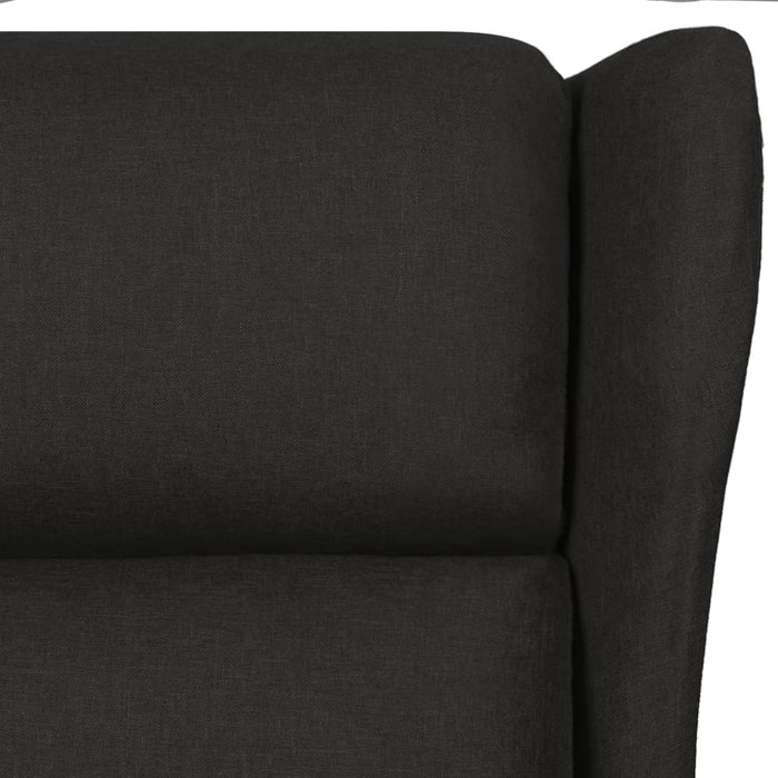 Fotoliu rabatabil, negru, material textil - WALTI WALTI