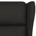 Fotoliu rabatabil, negru, material textil - WALTI WALTI