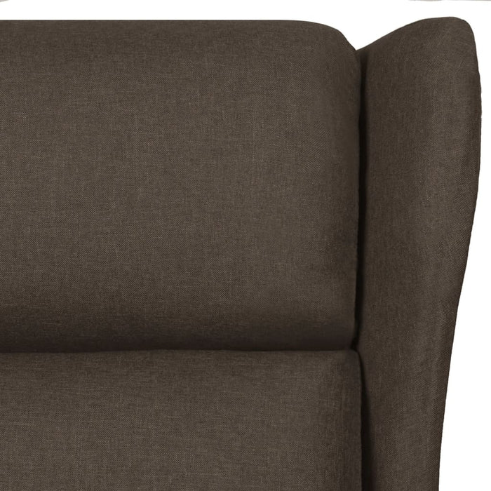 Fotoliu rabatabil, maro închis, material textil - WALTI WALTI