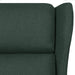 Fotoliu rabatabil, verde închis, material textil - WALTI WALTI