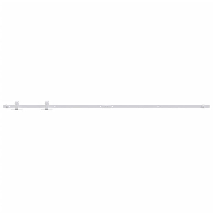 Set glisare mini ușă pentru dulap, alb, oțel carbon, 200 cm - WALTI WALTI
