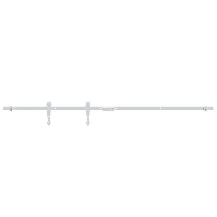 Set glisare ușă mini pentru dulap, alb, oțel carbon, 122 cm - WALTI WALTI