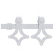 Set feronerie pentru uși glisante, alb, 183 cm, oțel - WALTI WALTI