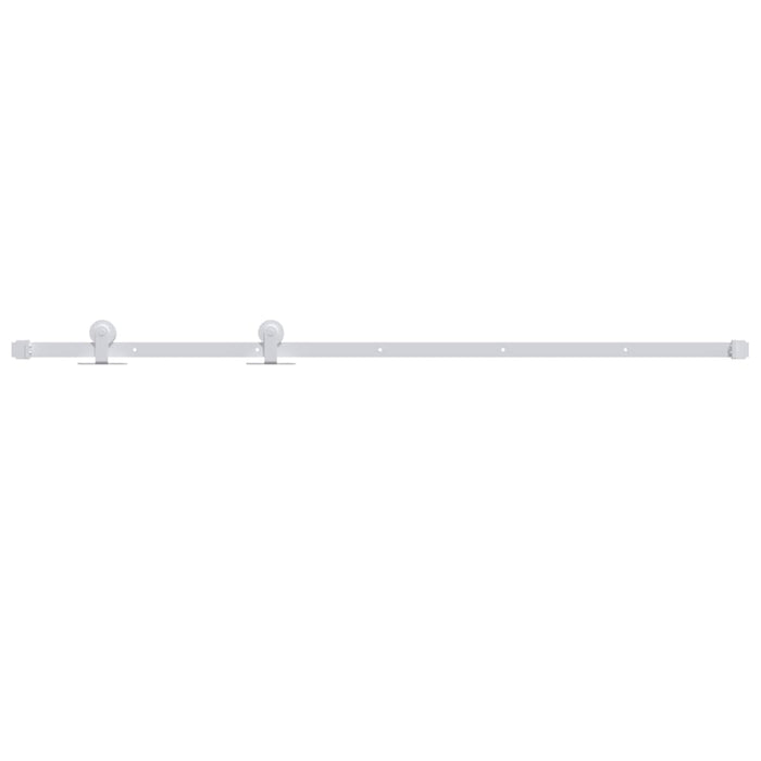 Set feronerie pentru uși glisante, alb, 200 cm, oțel - WALTI WALTI