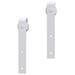 Set feronerie pentru uși glisante, alb, 183 cm, oțel - WALTI WALTI
