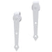 Set feronerie pentru uși glisante, alb, 183 cm, oțel - WALTI WALTI