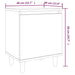 Noptiere picioare lemn masiv, 2 buc., stejar maro, 40x30x50 cm - WALTI WALTI