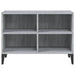 Comodă TV cu picioare metalice, gri sonoma, 69,5x30x50 cm - WALTI WALTI