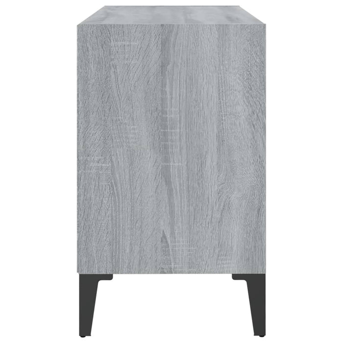 Comodă TV cu picioare metalice, gri sonoma, 69,5x30x50 cm - WALTI WALTI
