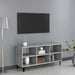 Comodă TV picioare din metal, stejar sonoma gri, 103,5x30x50 cm - WALTI WALTI