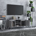 Comodă TV cu picioare metalice, sonoma gri, 103,5x35x50 cm - WALTI WALTI