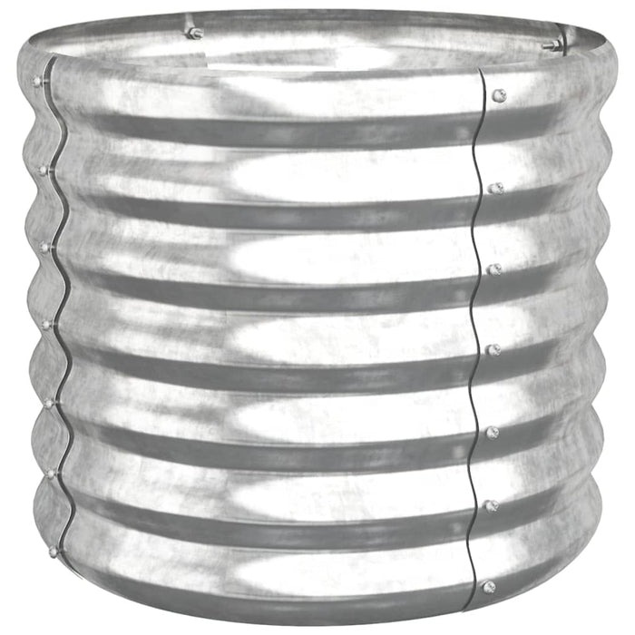 Jardinieră argintiu 40x40x36 cm oțel galvanizat WALTI