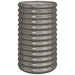 Jardinieră grădină gri 40x40x68 cm oțel galvanizat - WALTI WALTI