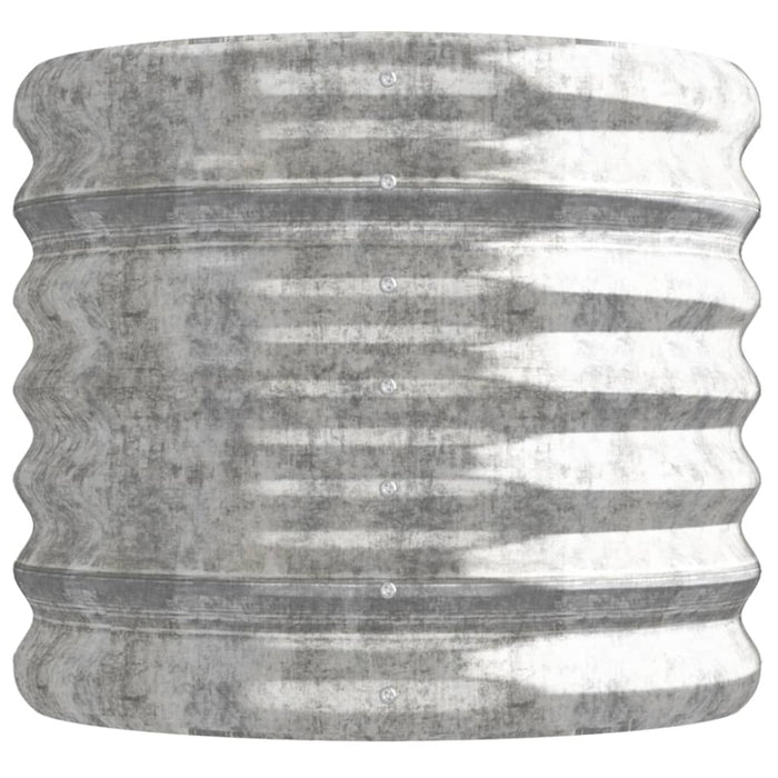 Strat înălțat grădină 114x40x36 cm oțel galvanizat WALTI