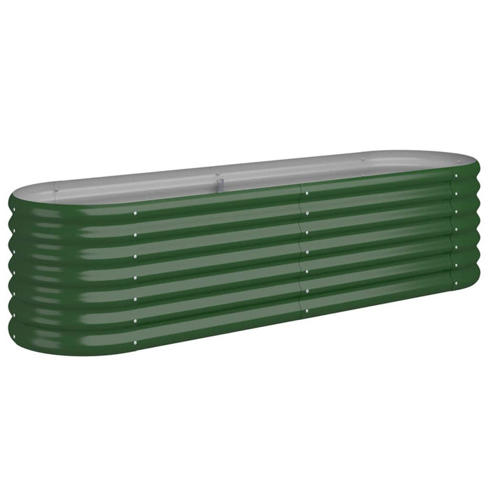 Strat înălțat grădină 152x40x36 cm oțel galvanizat WALTI