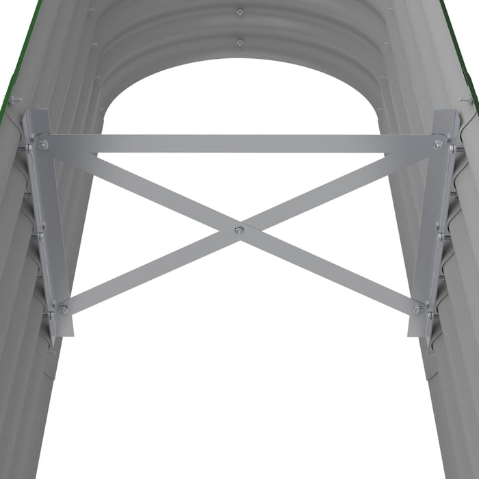 Strat înălțat grădină 152x40x36 cm oțel galvanizat WALTI
