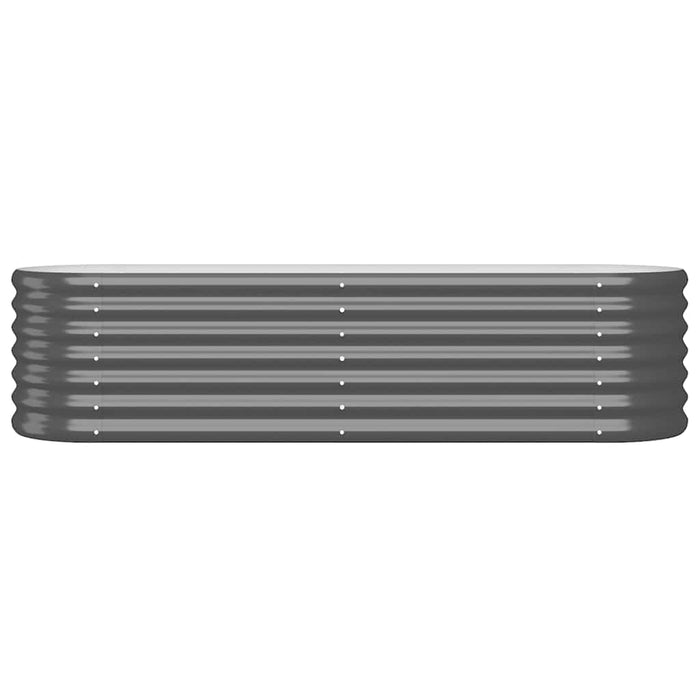 Strat înălțat grădină 152x40x36 cm oțel galvanizat WALTI