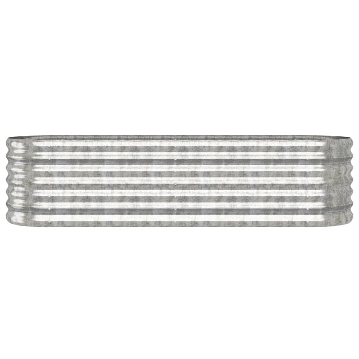Strat înălțat grădină 152x40x36 cm oțel galvanizat WALTI