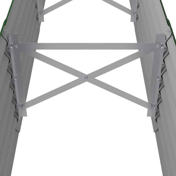 Strat înălțat grădină 224x40x36 cm oțel galvanizat WALTI